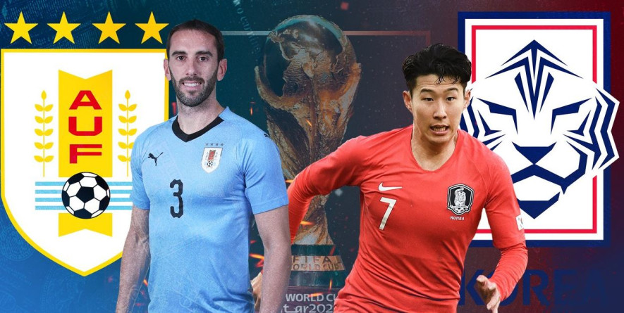 विश्वकप फुटबल : उरुग्वे र दक्षिण कोरियाको बराबरीमा